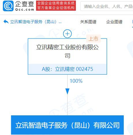 立訊精密加碼智造與服務，2億注冊資本公司瞄準電子產(chǎn)業(yè)鏈新機遇